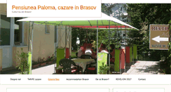 Desktop Screenshot of pensiuneapaloma.ro